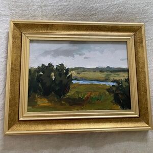 Studio McGee rare landscape canvas art 11 x 14